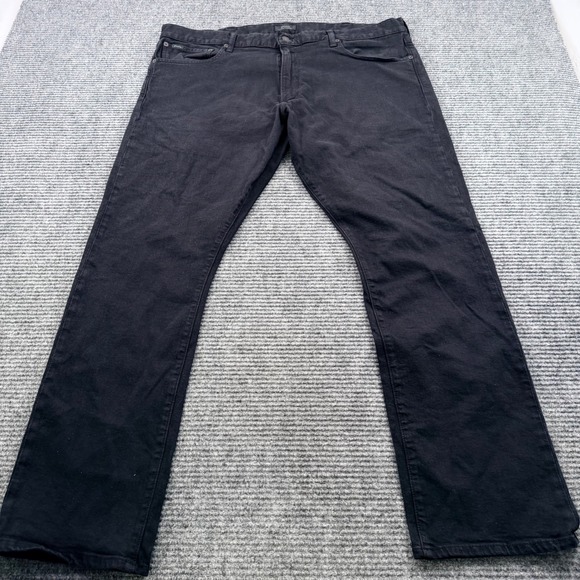 Polo Ralph Lauren Other - Polo Ralph Lauren Varick Slim Straight Leg Jeans Men's Size 42x32 Black Denim